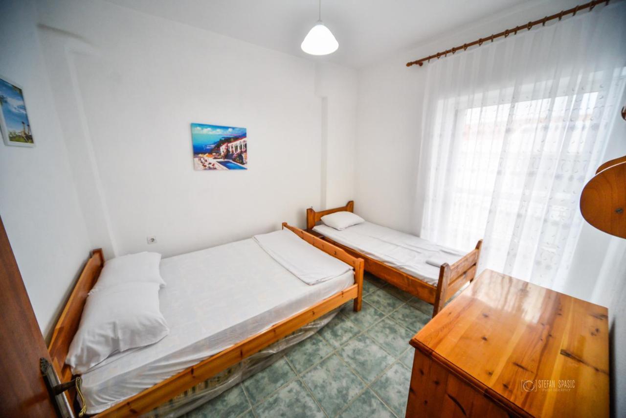 Apartman Porto Blue Lux Pefkochori Buitenkant foto